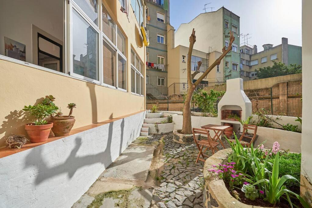 Ferienwohnung Downtown Garden House Lissabon Exterior foto